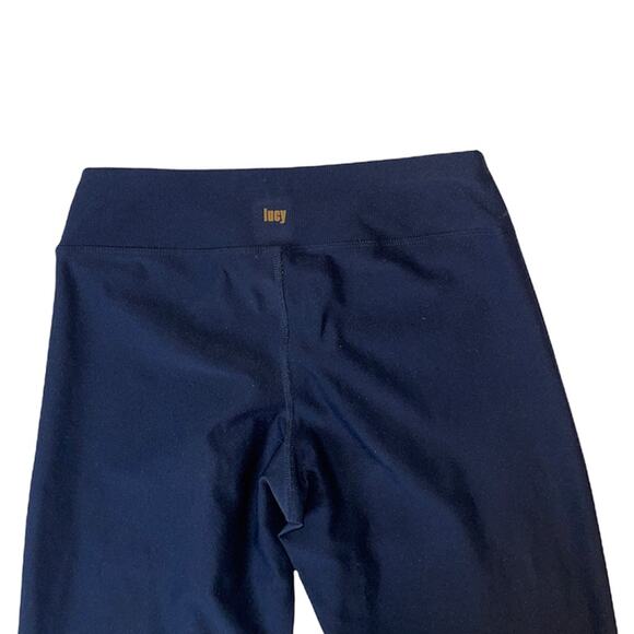 Lucy Activewear Wide Leg Yoga Pants Navy Blue Color Size XS - Picture 4 of 11